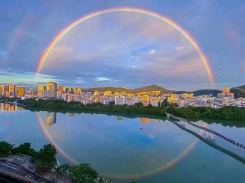 海南藏族自治州人工彩虹设计