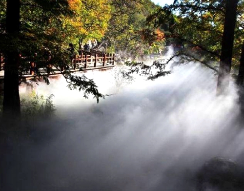 临沂人造雾景观如何打造宛若仙境景观