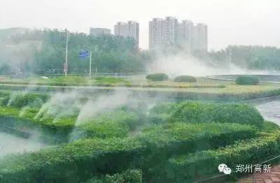 荆州郑州将推广“雾森系统”:超细水雾降尘除霾