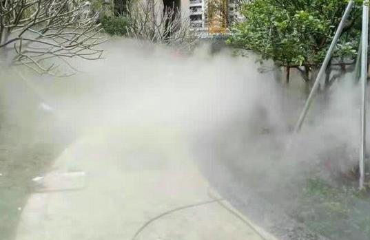 雾森系统的高压喷头堵塞的原因和避免办法