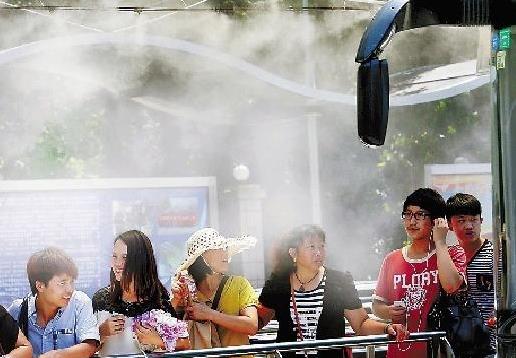 人造雾美化环境的同时也大大改善了空气质量
