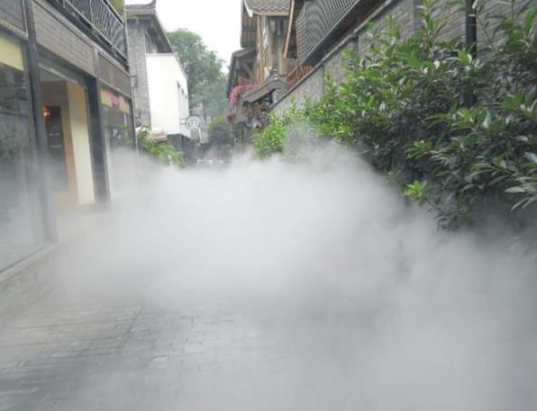 阿克苏人造雾：是施工工地除尘重要的新兴措施之一