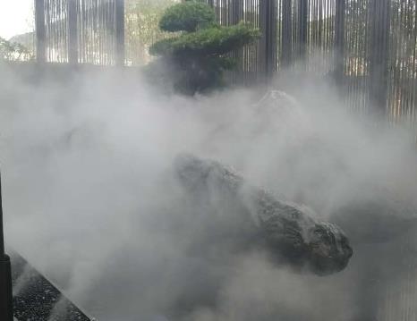 三门峡人造雾对露天场所的夏季降温作用明显