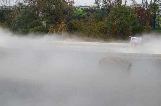 安徽省简析人造雾对粉尘颗粒的吸附作用