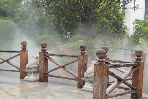 渭南市区公园选择人造雾有哪些好处