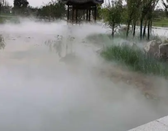 忻州人造雾再公园等场景可以降低多少体感温度