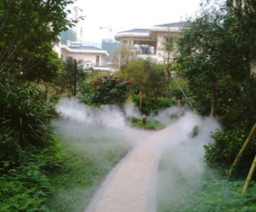 台东工业园区大范围打造人造雾对环境净化效果的分析